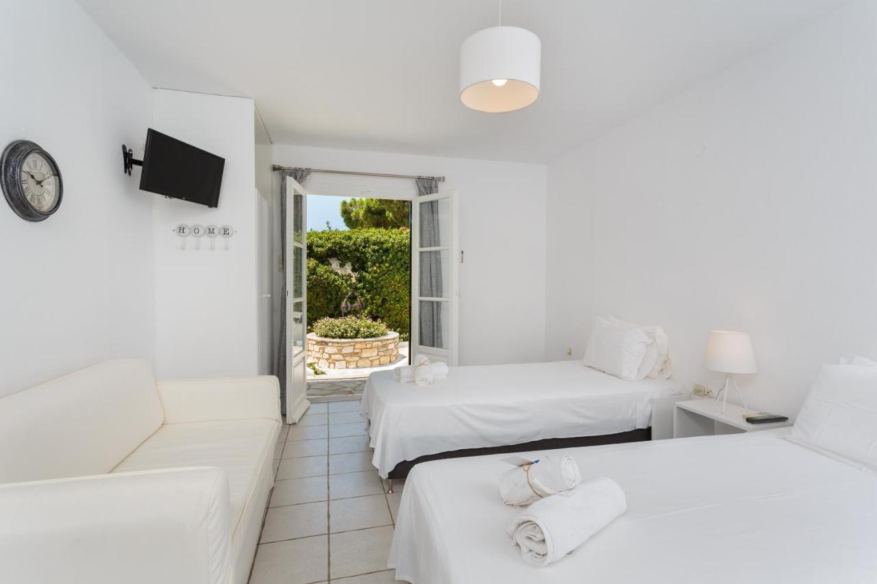 Tzane Studios & Apartments - Steps Away From Golden Beach Chrisi Akti  Luaran gambar