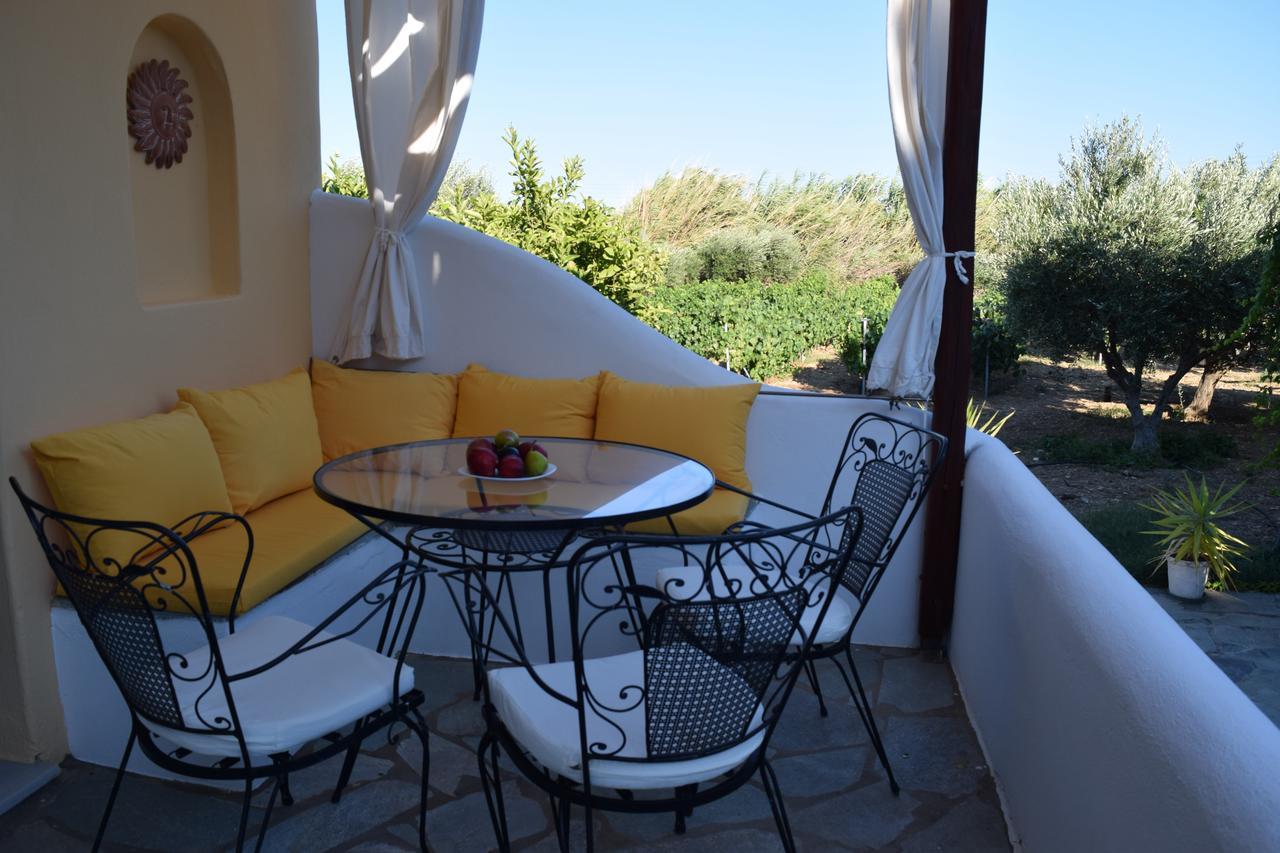 Tzane Studios & Apartments - Steps Away From Golden Beach Chrisi Akti  Luaran gambar